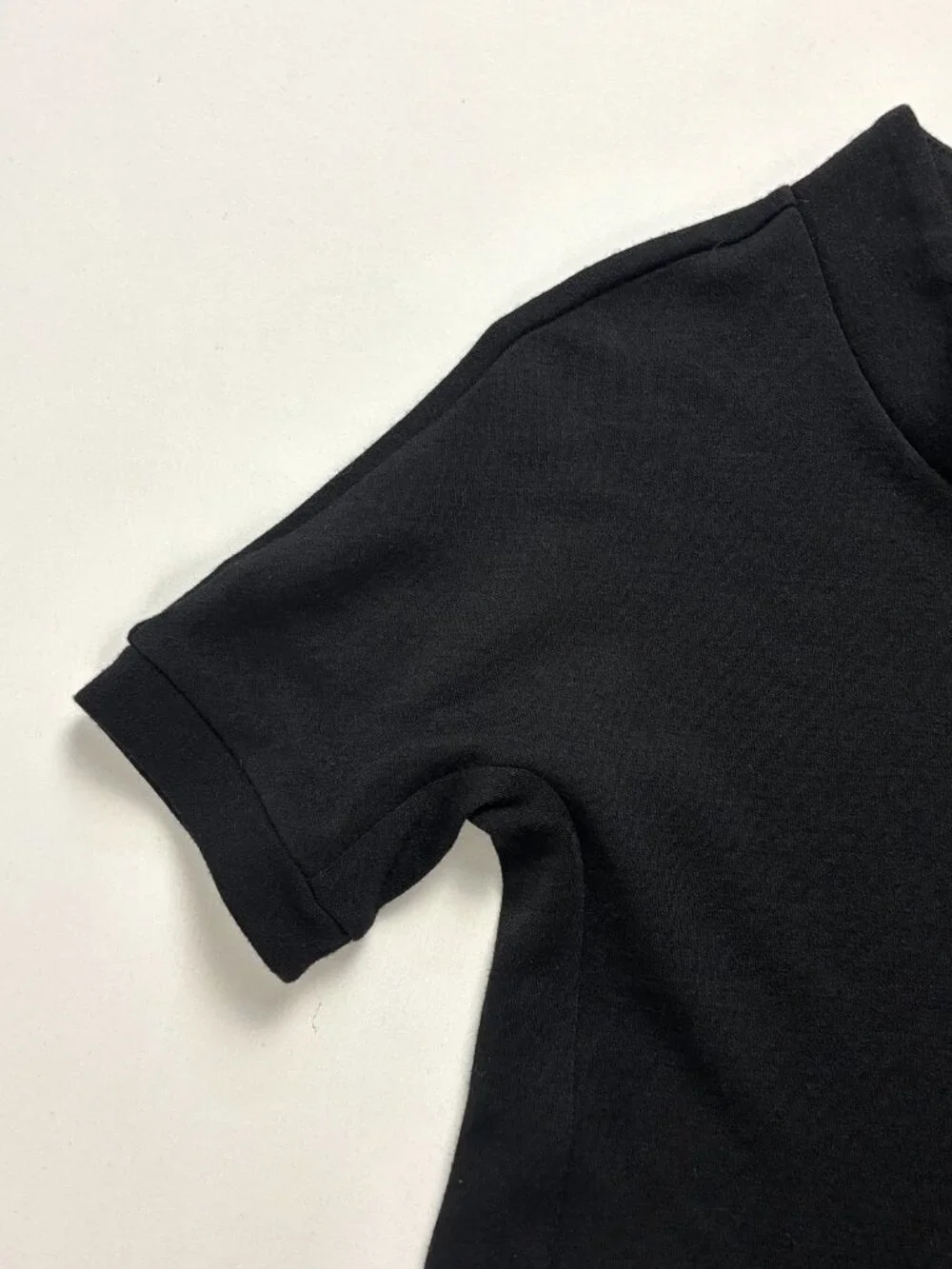 Vintage Burberry London Womens Wool Short Sleeve Dress Black Sz 2 (Tag 4) Poland